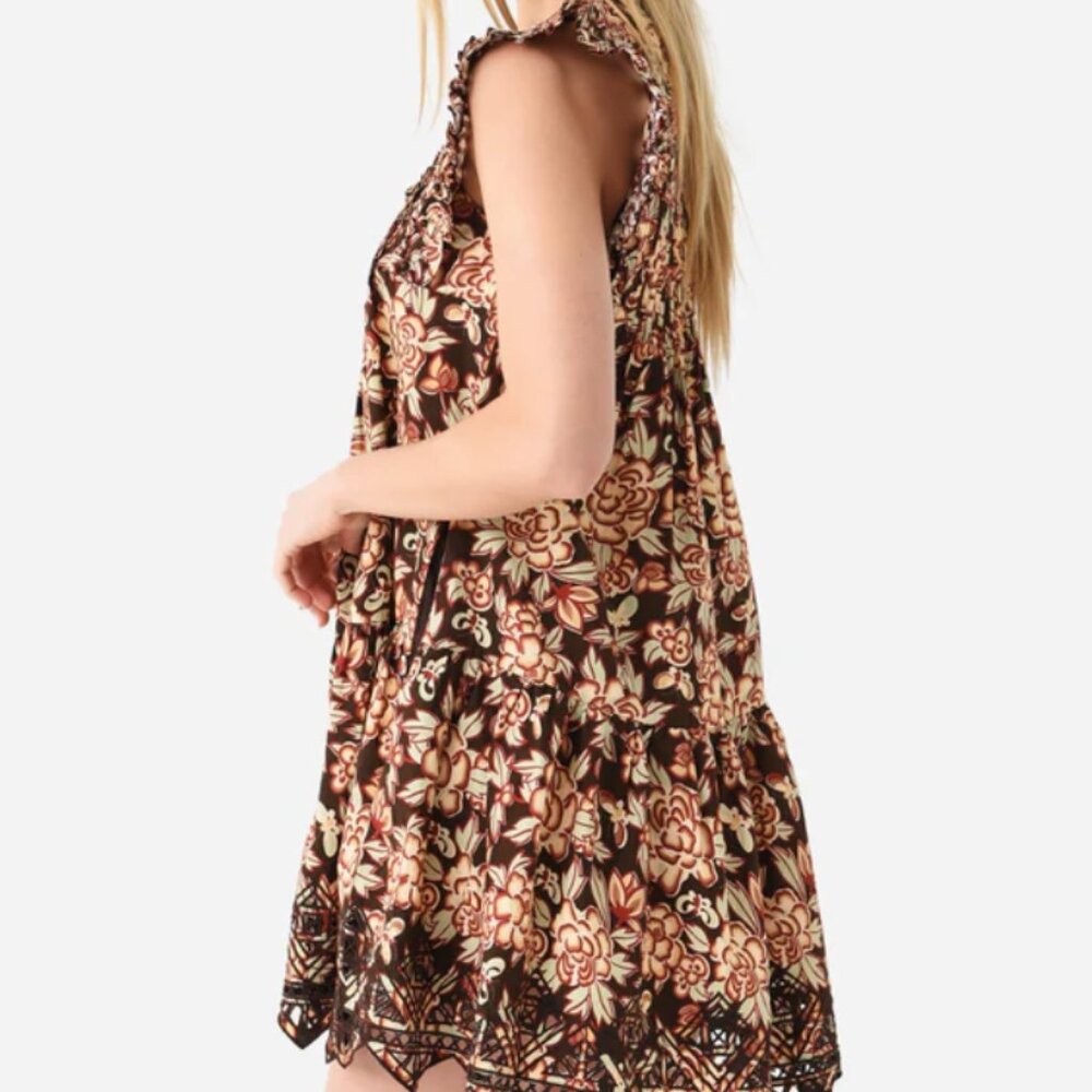 Sea New York Emelia Print Flutter Sleeve Dress - Picture 6 of 13